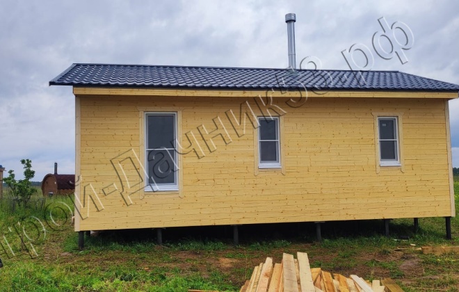 4 Каркасно-щитовой дом Д-34, 9х8м, 72 М², Тверская область, Зубцовский район, деревня Шевцово. (15)